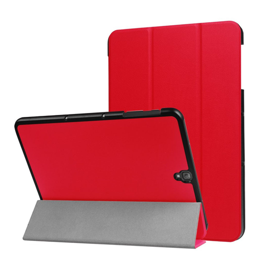 Samsung Galaxy Tab S3 läderfodral - Röd