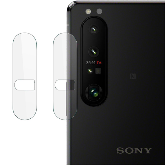 [2-PACK] Linsskydd Härdat glas Sony Xperia 1 III Skärmskydd