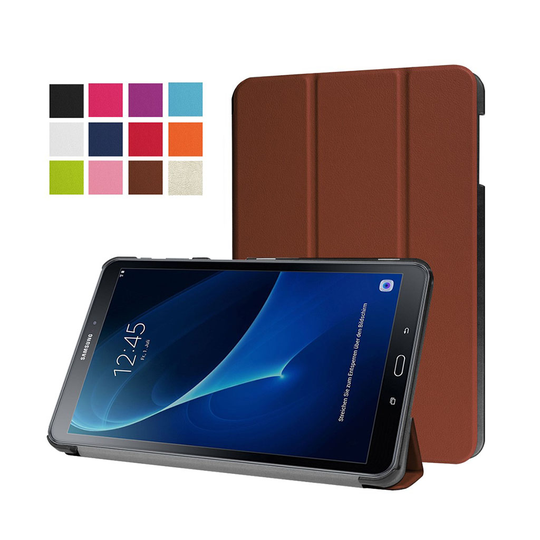Läderfodral för Samsung Galaxy Tab A 10.1 (2016) - Brun