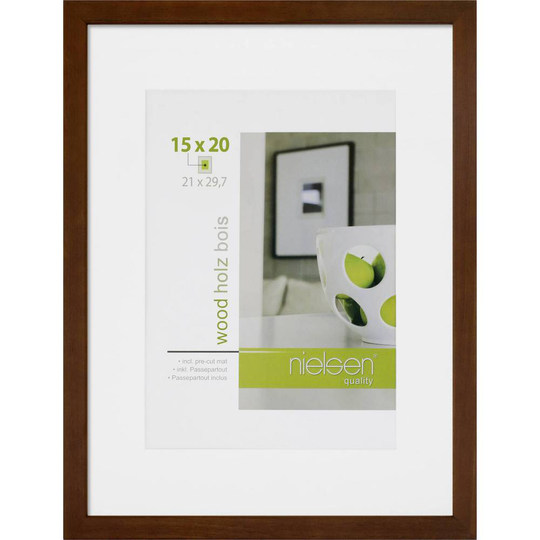 Nielsen Design 8988049 Växelram akryl Pappersformat: DIN A4 Brun
