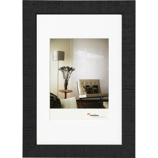 walther+ design HO030B Växelram akryl Pappersformat: 20 x 30 cm Svart