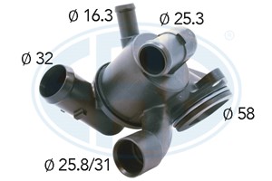 Termostat, kylvätska, AUDI,SEAT,SKODA,VW, 03C 121 111 AC, 03L 121 111 AC, 03L 121 111 M