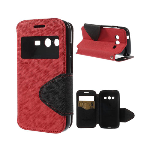 Marklund (Röd) Samsung Galaxy Ace NXT SM-G313H Flip Fodral