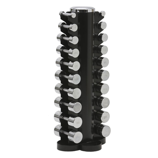 Master Fitness Kromhantelset 1-10 kg, Hantelpaket