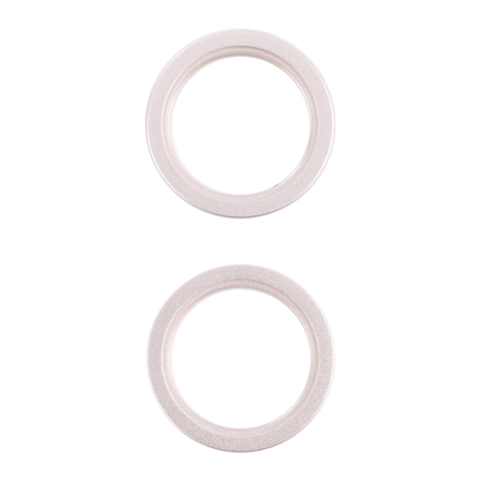 iPhone 13 Kameraring - 2-pack - Vit