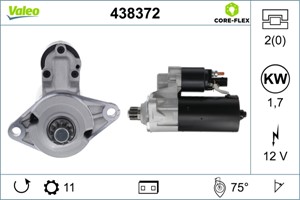 Startmotor, AUDI,SEAT,SKODA,VW, 02E911024A, 02E911024AX, 2E911024A, 2E911024AX