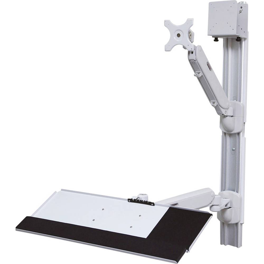 Value 17.99.1139 Monitor-väggfäste Tiltbar, Justerbar i höjd, Vridbar