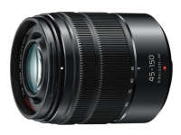 Panasonic Lumix H-FS45150 - Telezoomobjektiv - 45 mm - 150 mm - f/4.0-5.6 G VARIO ASPH - Micro Four Thirds - för Lumix G AG-GH4UP, DC-GX880, DMC-G7, G70, G7H, G7M, G7W, GX8, GX80, GX8A, GX8H, GX8K, GX8M
