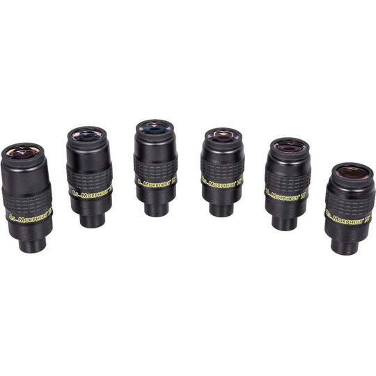 Baader-Planetarium Morpheus 76-graders vidvinkelokular, set om 6 st