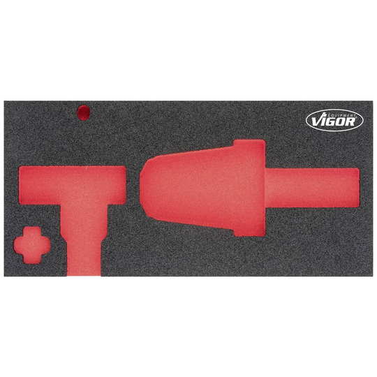 Vigor V4921-L V4921-L Skumgummiinlägg (L x B) 393 mm x 188 mm