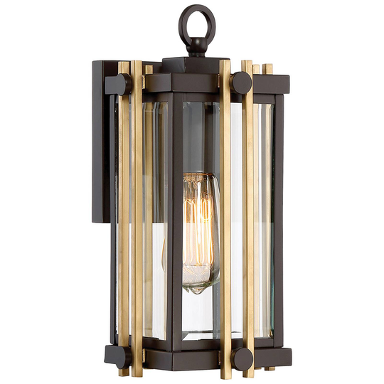 Utomhusvägglampa Goldenrod liten 32,4 cm