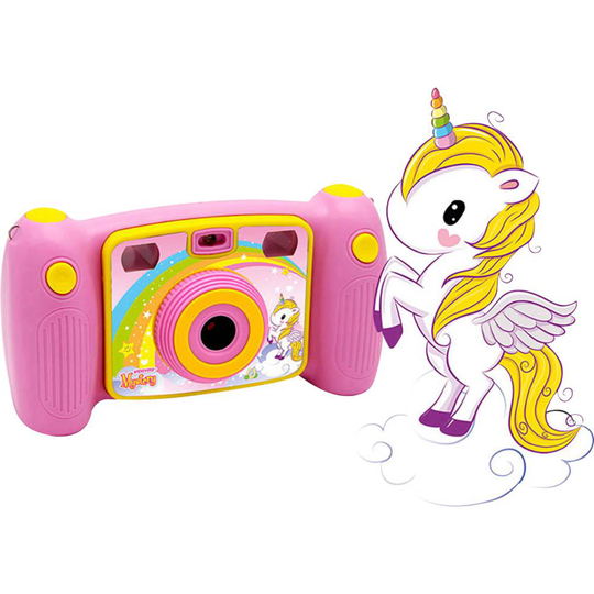 Easypix Kiddypix Mystery Digitalkamera 5 Megapixel Rosa Full HD Video