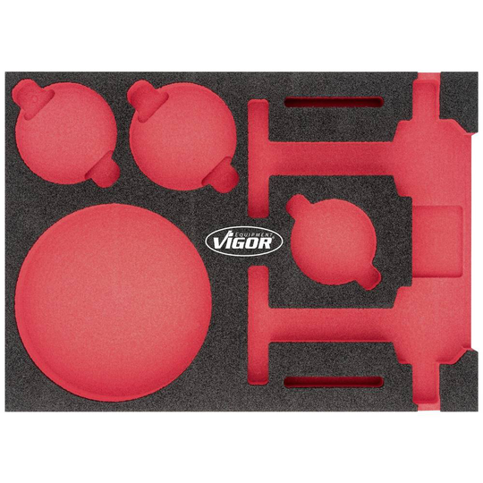 Vigor V4923-L V4923-L Skumgummiinlägg (L x B) 393 mm x 282 mm