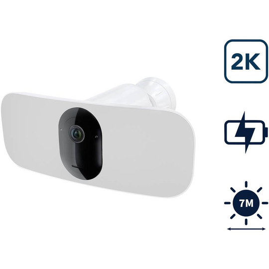 ARLO Pro 3 Floodlight Cam FB1001-100EUS WiFi IP Övervakningskamera 2560 x 1440 pixel