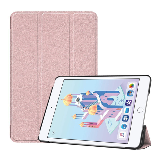 iPad Mini (2019) Treviks läderfodral - Rosa