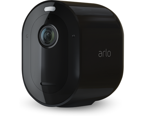 Arlo Pro 4 Trådlös Säkerhetskamera Svart 1-pack