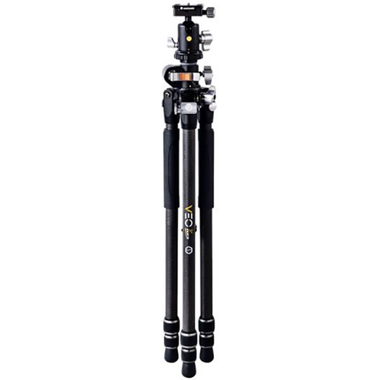 Vanguard VEO3+263CB Trebensstativ Arbetshöjd=1470 - 1725 cm Grå, Svart