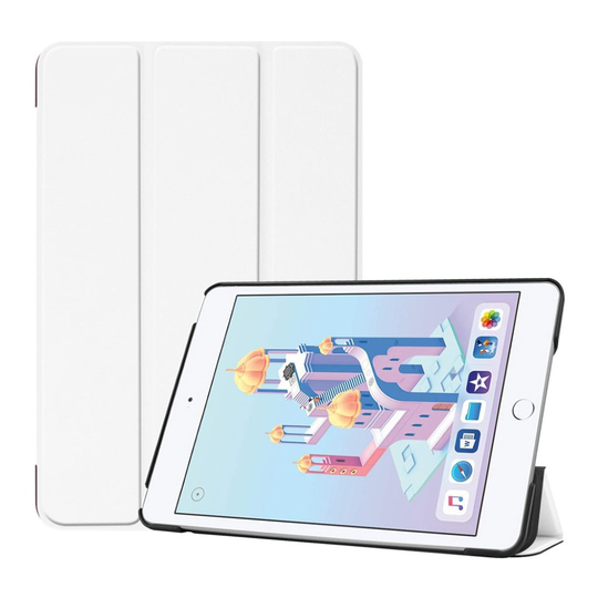 iPad Mini (2019) Treviks läderfodral - Vit