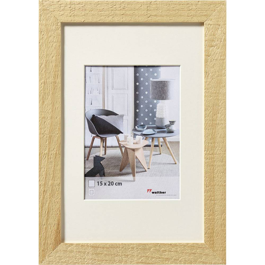 walther+ design HO520H Växelram akryl Pappersformat: 20 x 15 cm Brun