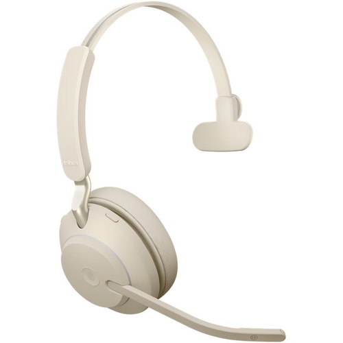 Jabra Evolve2 65 Bluetooth Trådlös Hörlurar - Beige
