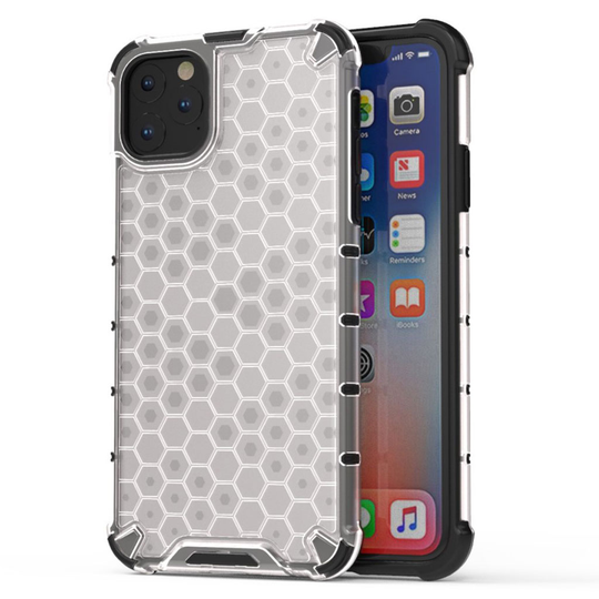 Bofink Honeycomb iPhone 11 Pro Max Skal - Vit