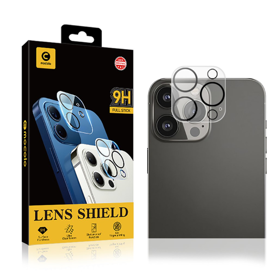 Mocolo Linsskydd Härdat Glas iPhone 13 Pro Max - Clear
