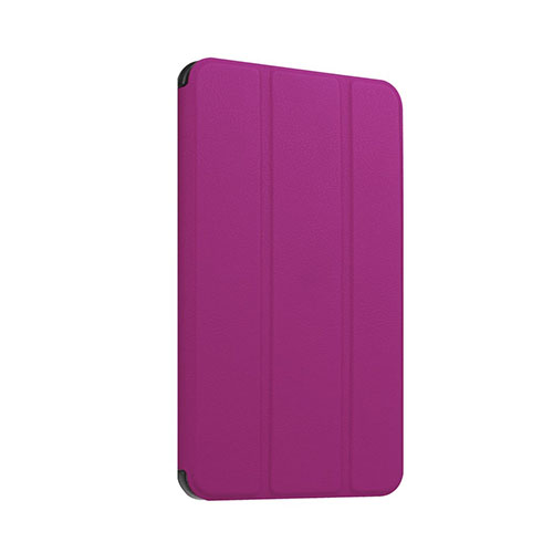 Amdrup Läderfodral med Tri-fold Stativ till Huawei MediaPad T1 7.0 - Lila