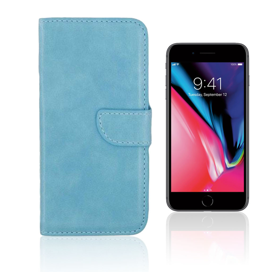 iPhone 7 / 8 Case with Card Holder (Blue)