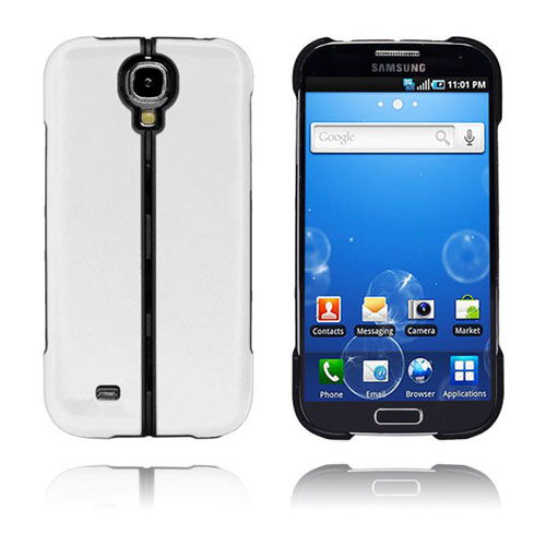 Folding (Vit) Vikbart Samsung Galaxy S4 Hårdskal