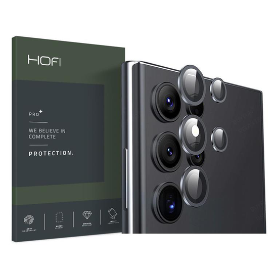 Hofi Cam Ring Pro Plus Linsskydd Galaxy S22 Ultra - Svart
