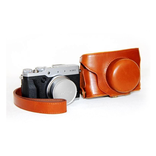 Fuji X30 Unikt kamera skydd - Ljus brun