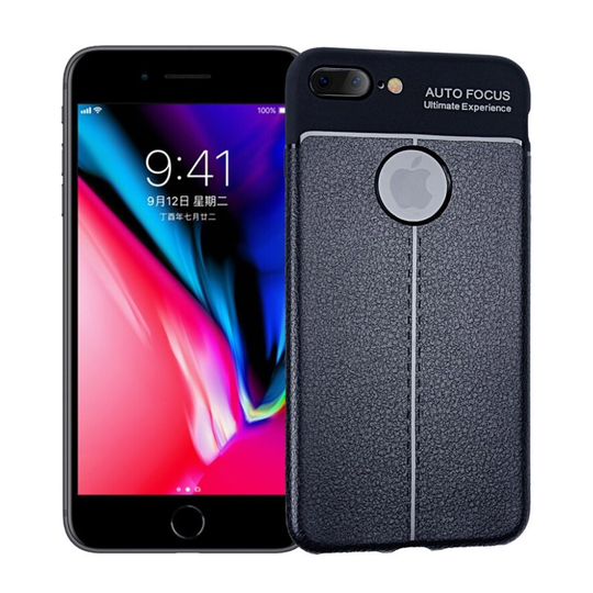 ANGIBABE iPhone X Slimmat enfärgat skal - Blå