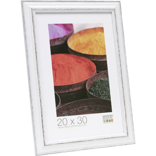Deknudt S221H3 21X29,7 Växelram akryl Pappersformat: DIN A4 Vit, Svart