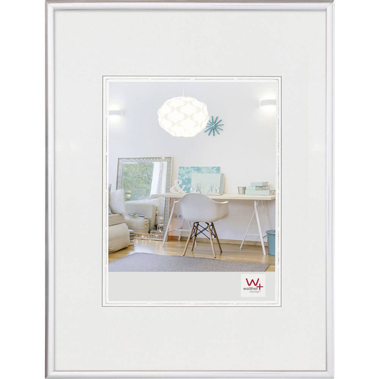walther+ design KV824S Växelram akryl Pappersformat: 18 x 24 cm Silver