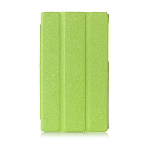 Garff Lenovo Tab 2 A7-10 Smart Läderfodral med Stativ - Grön