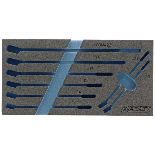 Hazet 163-292L 163-292L Skumgummiinlägg (L x B) 342 mm x 172 mm