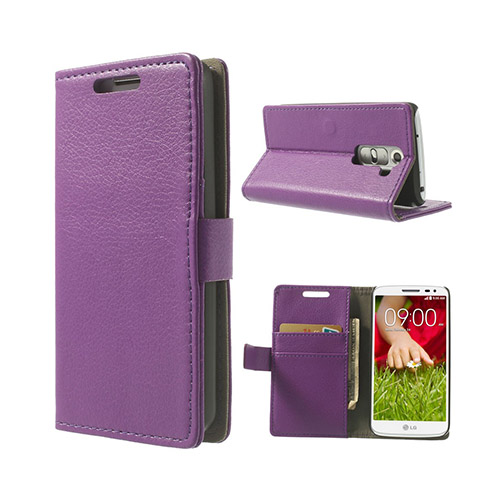 Wall Street (Lila) LG G2 Mini Läderfodral