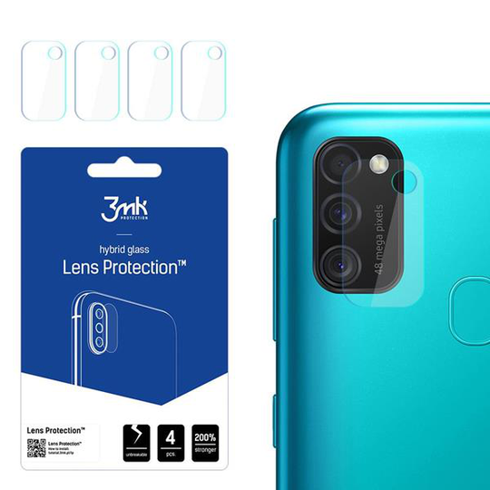 3mk Hybrid Glass Linsskydd Galaxy M21