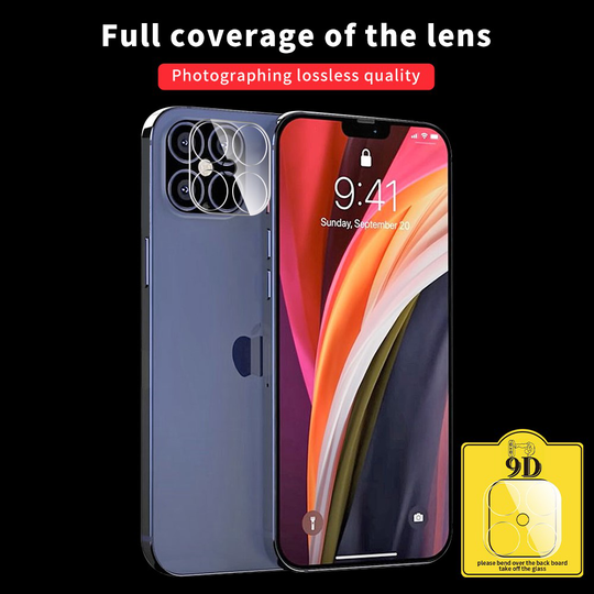 Linsskydd Härdat Glas iPhone 12 Pro Max