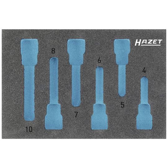 Hazet 163-302L 163-302L Skumgummiinlägg (L x B) 172 mm x 114 mm