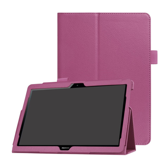 Huawei MediaPad T3 10 Enfärgat fodral i läder - Lila