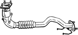 Katalysator, Fram, AUDI A3, A3 Sportback, SKODA OCTAVIA II, OCTAVIA Combi II, VW EOS, GOLF V, GOLF PLUS V, JETTA III, TOURAN, 1K0254302S