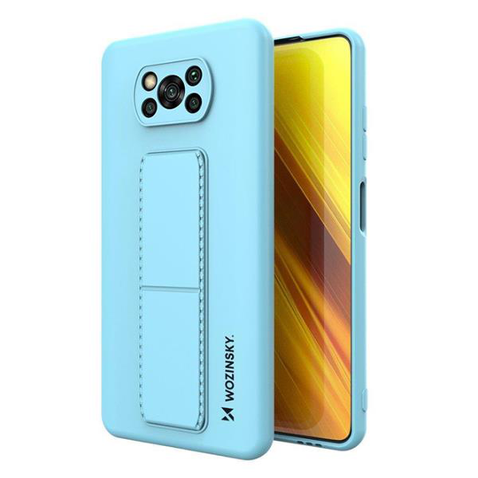 Wozinsky Kickstand Skal Xiaomi Poco X3 / X3 Pro / X3 NFC - Blå
