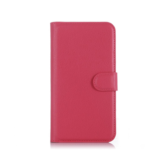 Acer Liquid Z630 läderfodral med litchi textur - Varm rosa