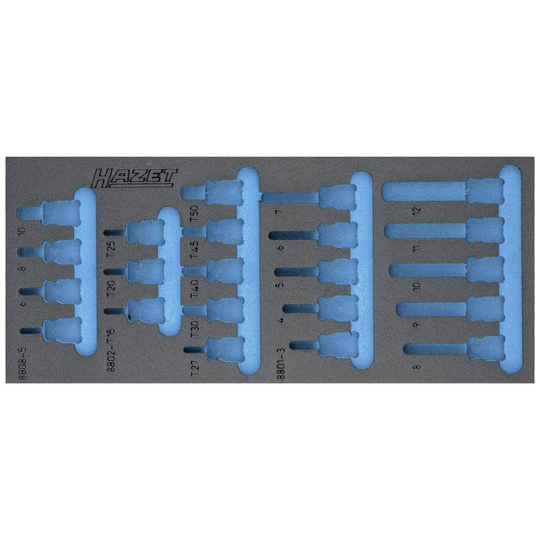 Hazet 163-571L 163-571L Skumgummiinlägg (L x B) 172 mm x 392 mm