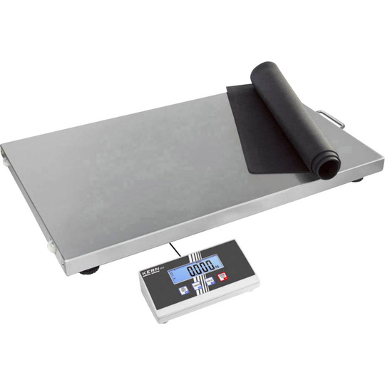 Kern EOS 150K50XL Paketvåg Vägningsområde: 150 kg Läsbarhet: 50 g 230 V, batteri Silver