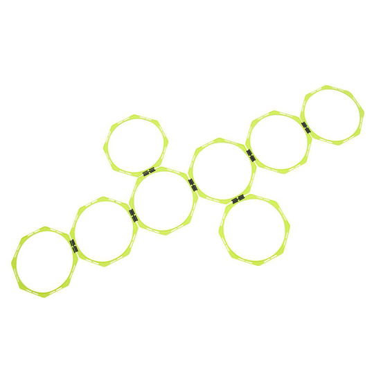 PROLINE Agility Square Rings set Gul, Fotboll