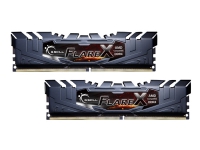 G.Skill Flare X series - DDR4 - sats - 16 GB: 2 x 8 GB - DIMM 288-pin - 3200 MHz / PC4-25600 - CL14 - 1.35 V - ej buffrad - icke ECC