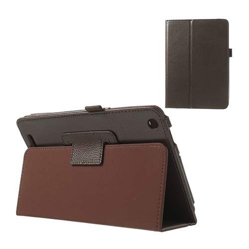 Gaarder Acer Iconia A1-830 Läder Flip Fodral - Kaffe