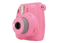 Fujifilm Instax Mini 9 - Instant camera - objektiv: 60 mm flamingorosa